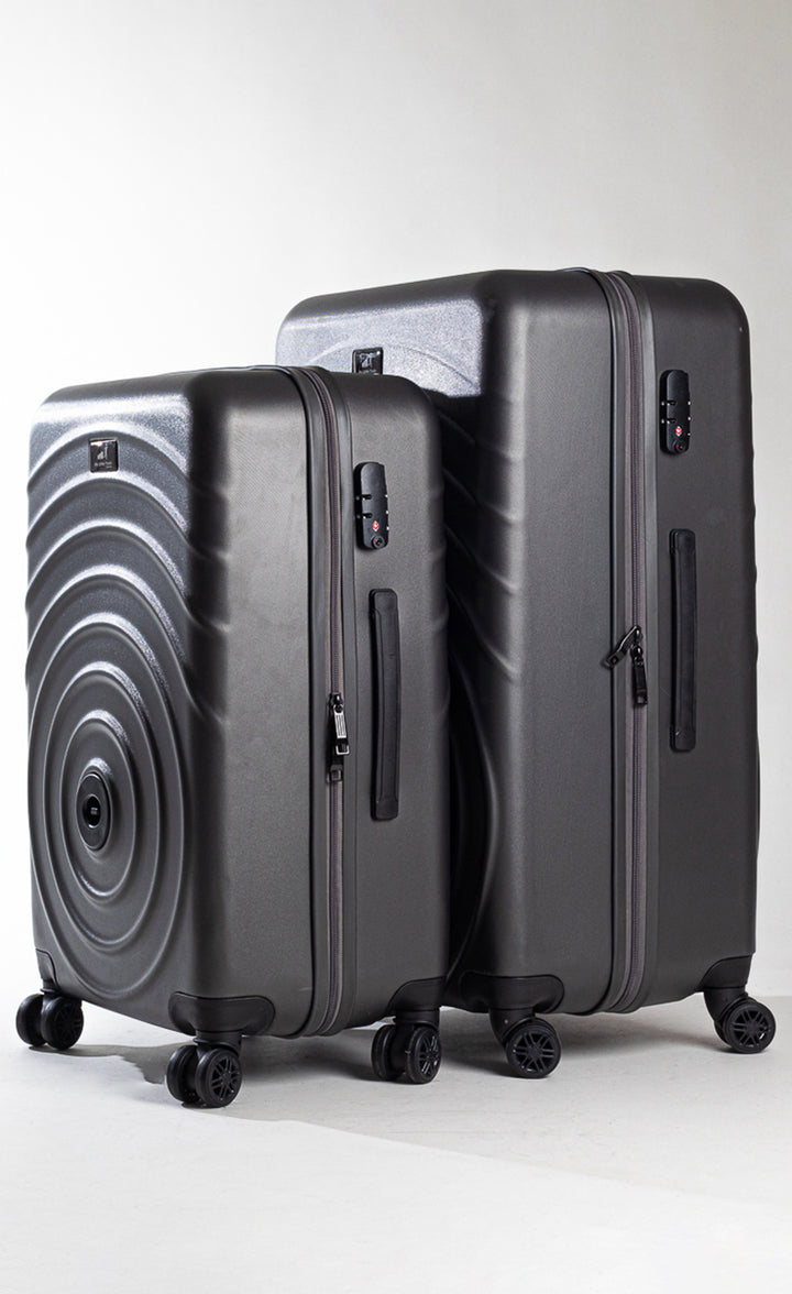 Set de 2 valises Gris Anthracite (Duo) - My Little Train - bagages-valises-de-voyage-révolutionnaire