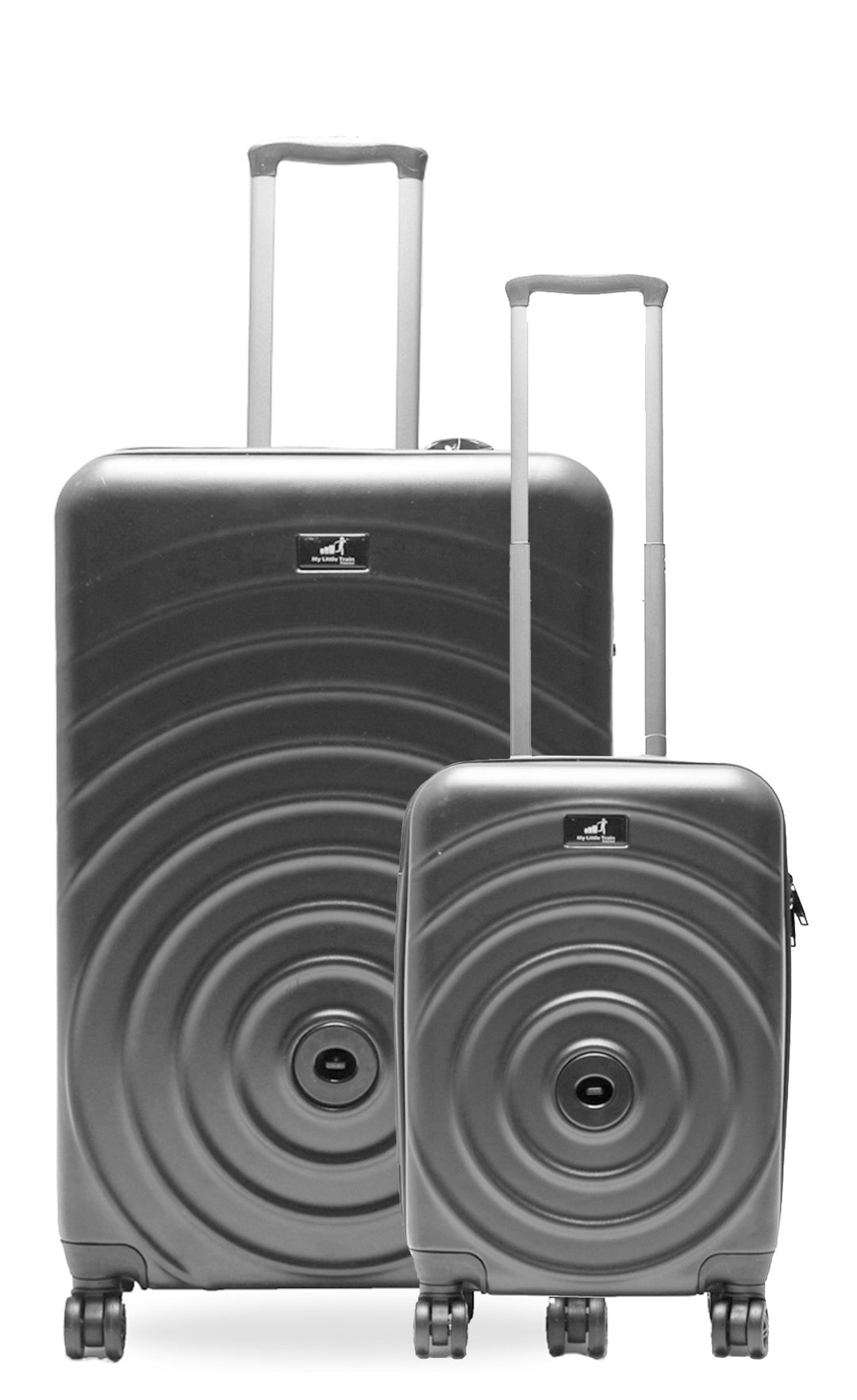 Set de 2 valises Gris clair (Duo) - My Little Train - bagages-valises-de-voyage-révolutionnaire