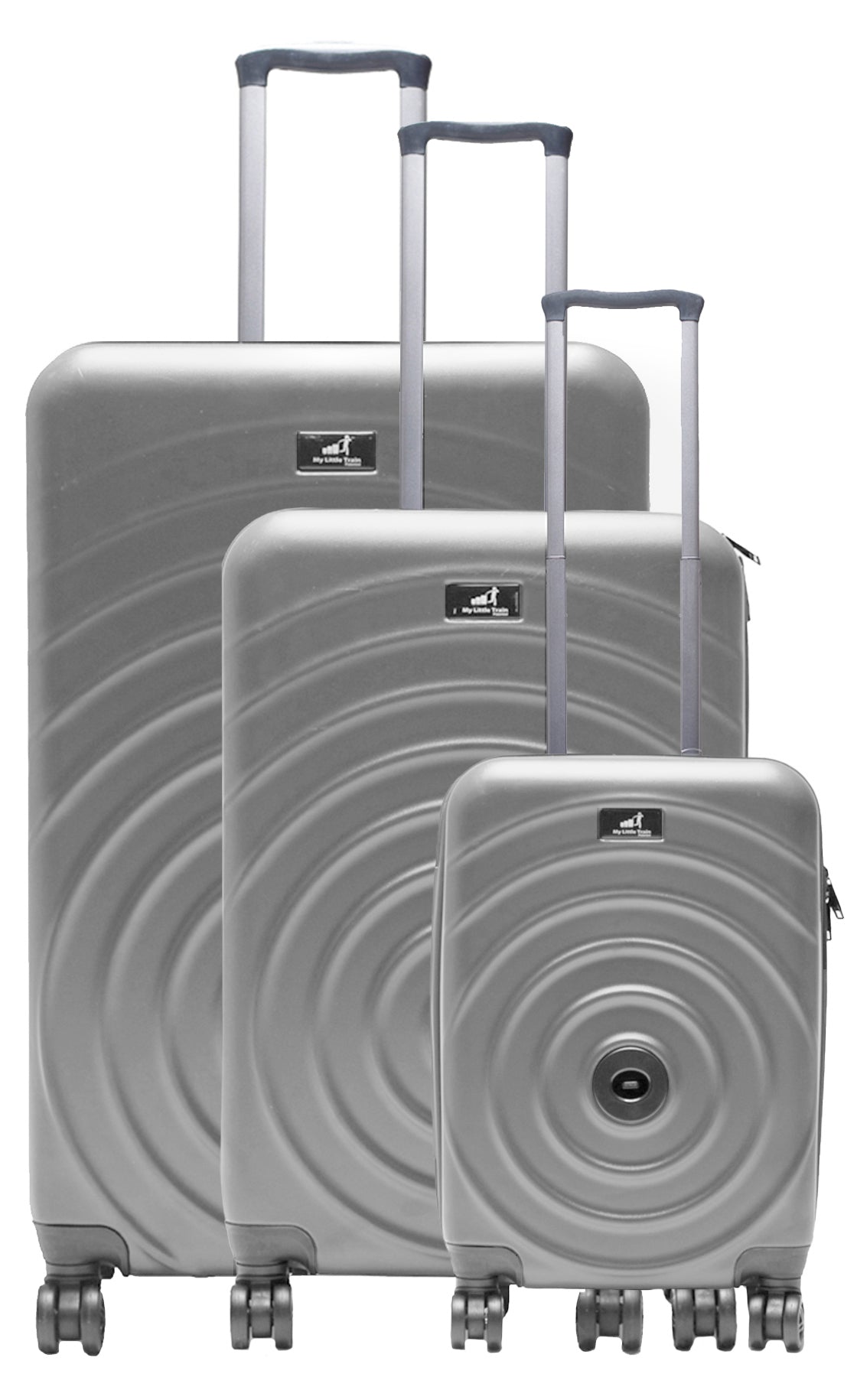 Coffret 3 Valises Rigide Jayli - Aluminium - Tailles 20 24 28 Pouces - Neuf